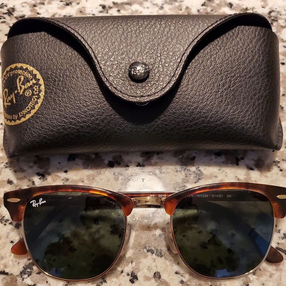 Rayban Clubmaster 49 Sunglasses